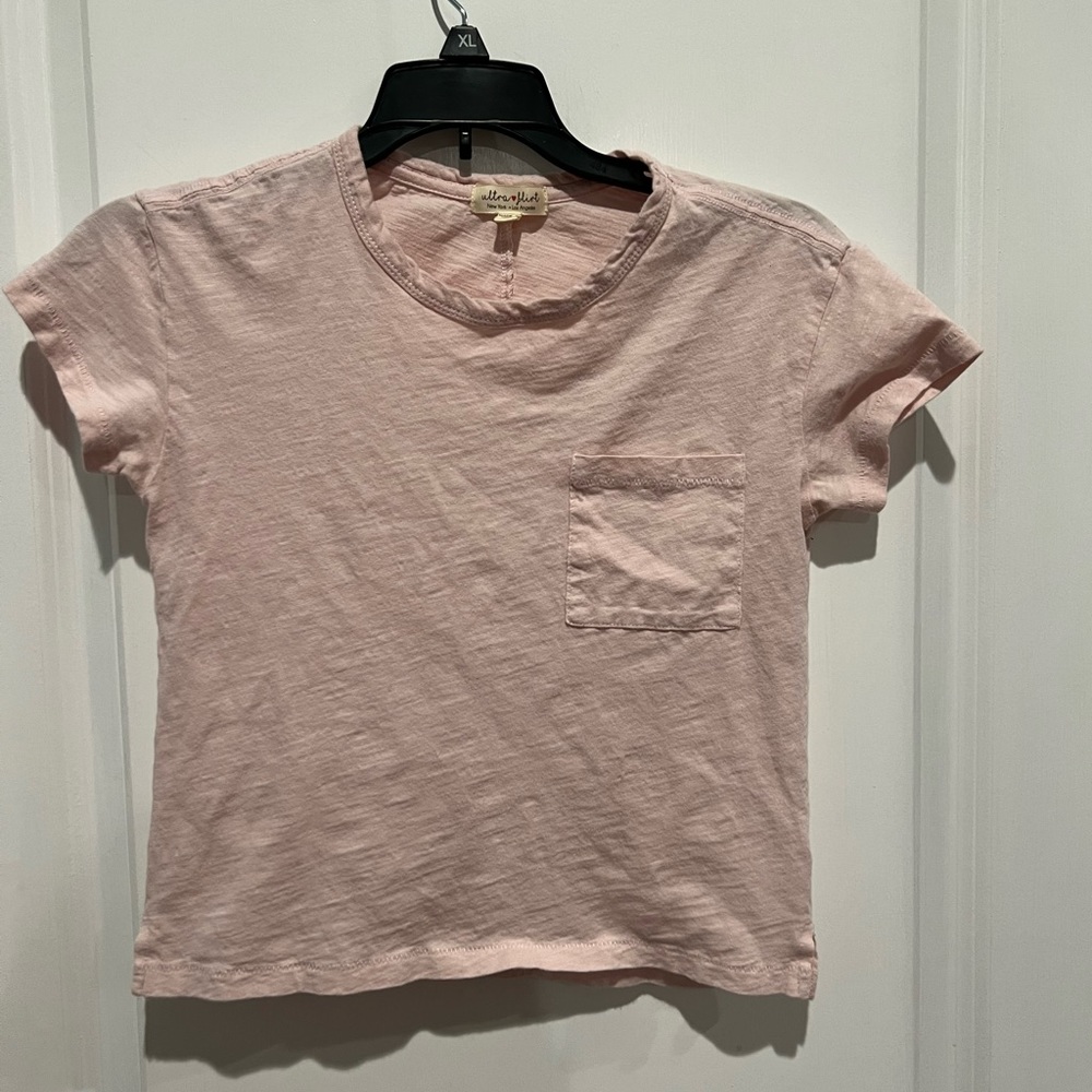 Ultra Flirt pink crop top, Sz XS